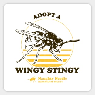 Adopt A Wingy Stingy Sticker